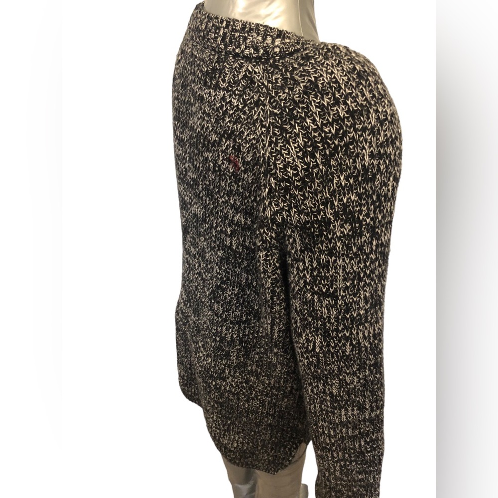 Gap Medium gray and black sweater cardigan cotton and polyester - Picture 9 of 10